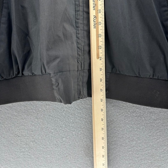 VTG Members Only Black Racer Jacket Mens 3X Lightweight Zip Up Collar 90s 1990s - Picture 6 of 11